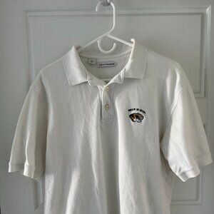 Cutter & Buck Mizzou Tigers Men's M Polo Shirt NCAA College‎ White